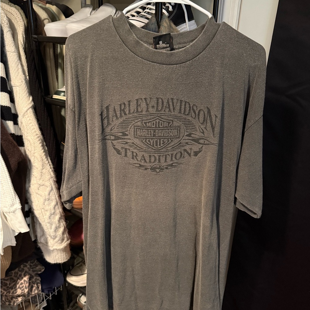 Harley-Davidson Charcoal Short Sleeve Tee